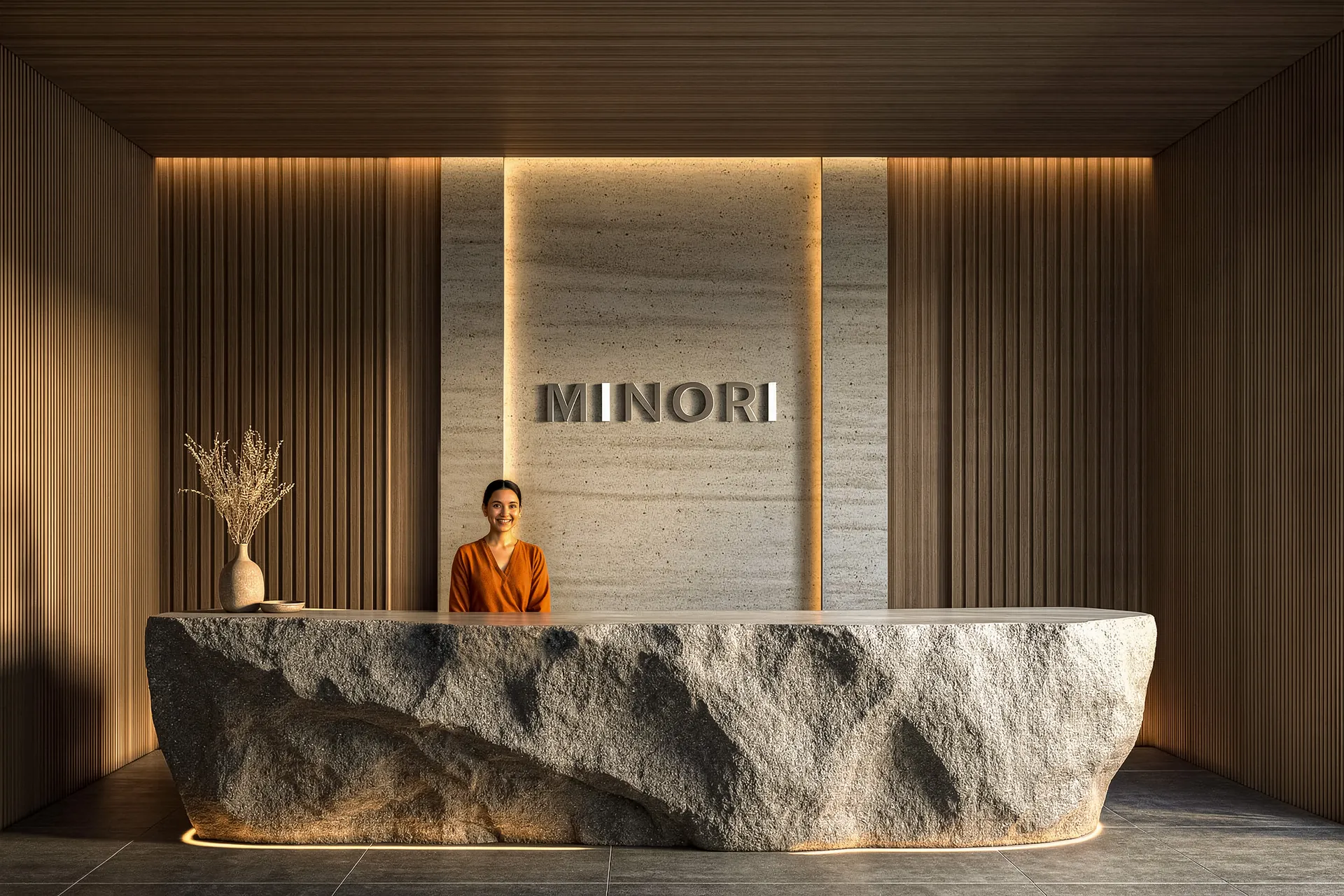 MINORI — ресепшн